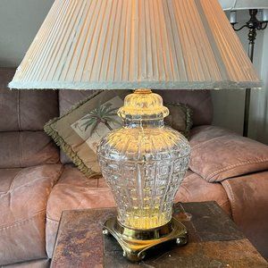 Solid Decorative Glass Lamp